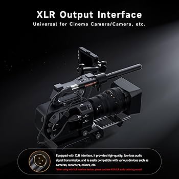 Amazon.com : COMICA VP3 XLR Shotgun Microphone with Ultra Low Self