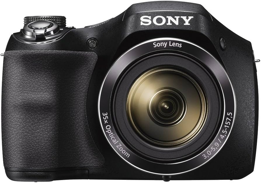 Amazon.com : Sony DSCH300/B Digital Camera (Black) : Electronics