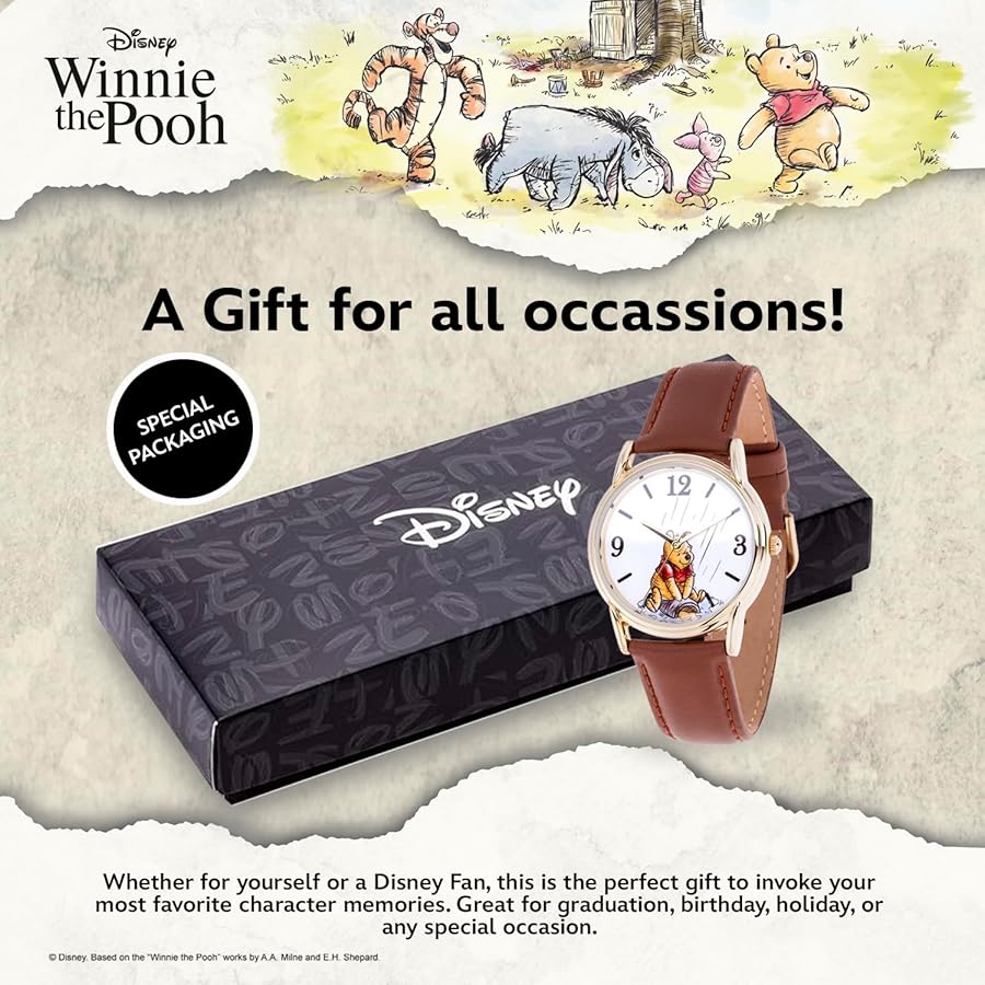 Amazon.com: Disney Winnie The Pooh Watch for Men – Classic
