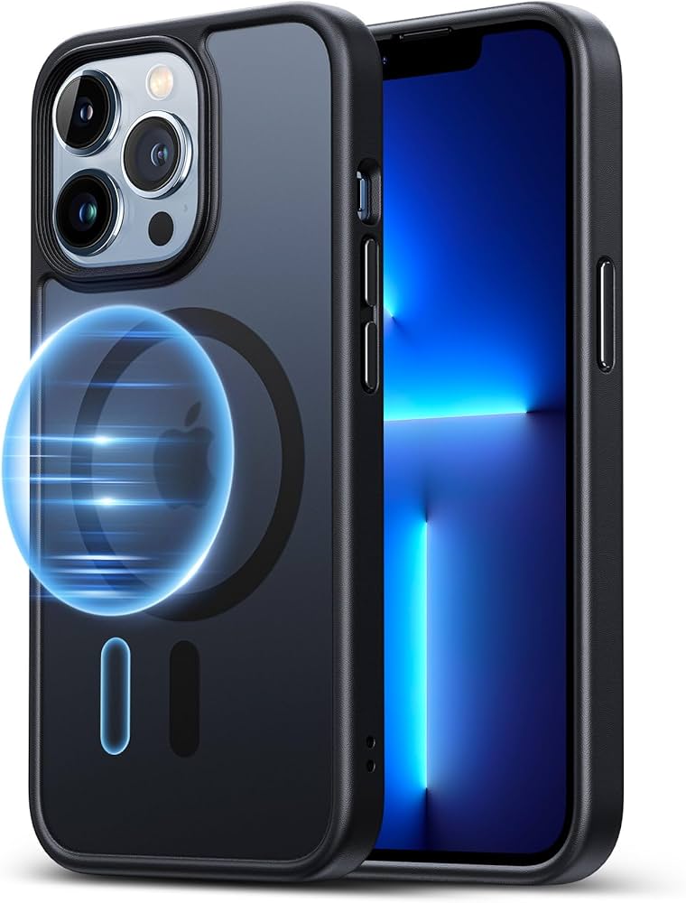 Amazon.co.jp: NIMASO ケース MagSafe対応 iPhone13Pro 用 ケース 半