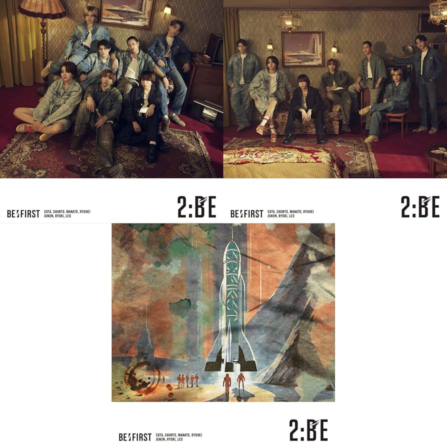 Amazon.co.jp: BE:FIRST 2:BE（2ndアルバム）【LIVE盤&MV盤&通常盤