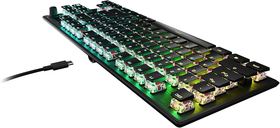 Amazon.co.jp: ROCCAT ゲーミングキーボード Vulcan TKL Pro US 英語