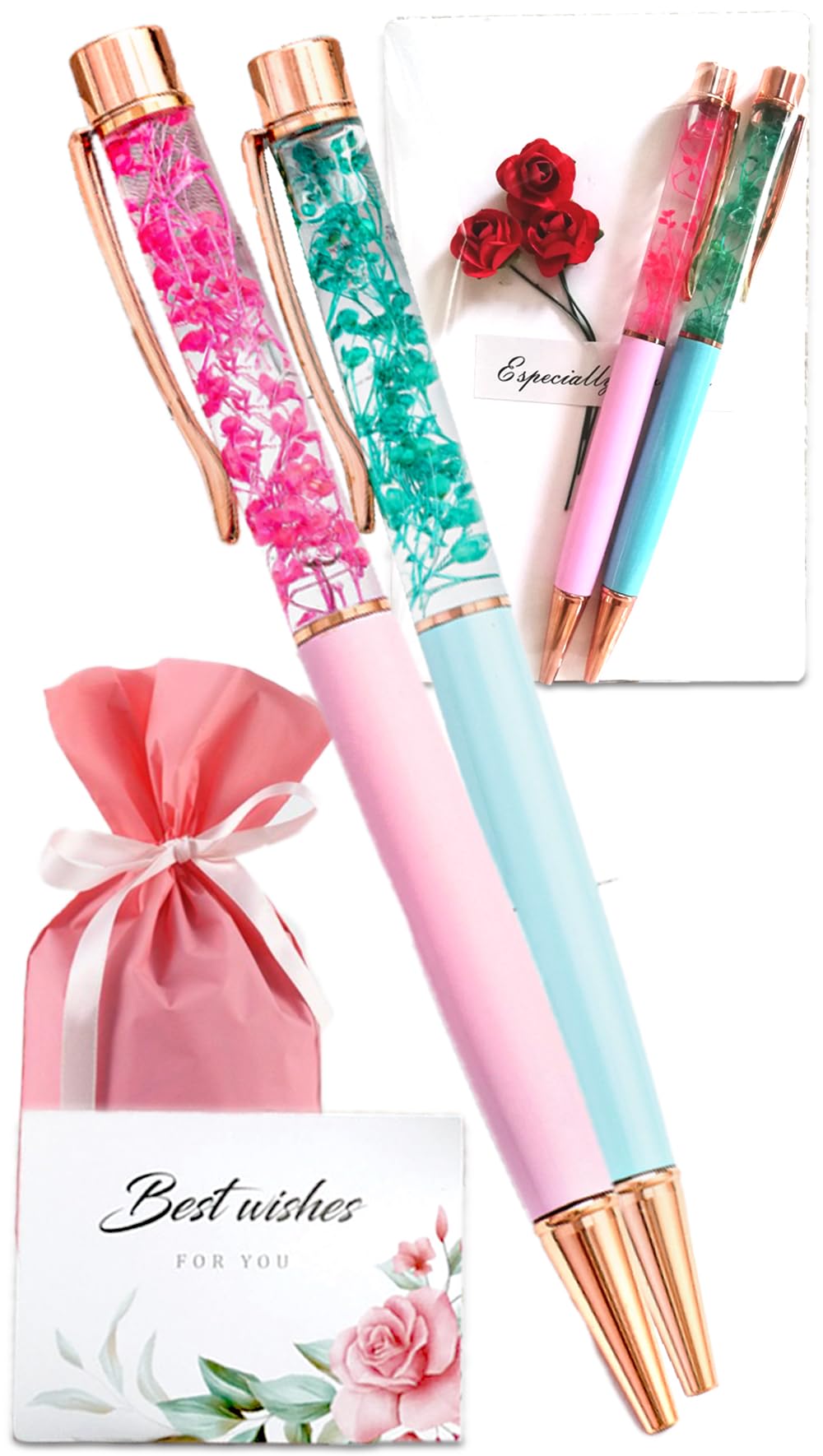 Amazon | upFRAME ハーバリウム ボールペン 2本セット ギフト ハー