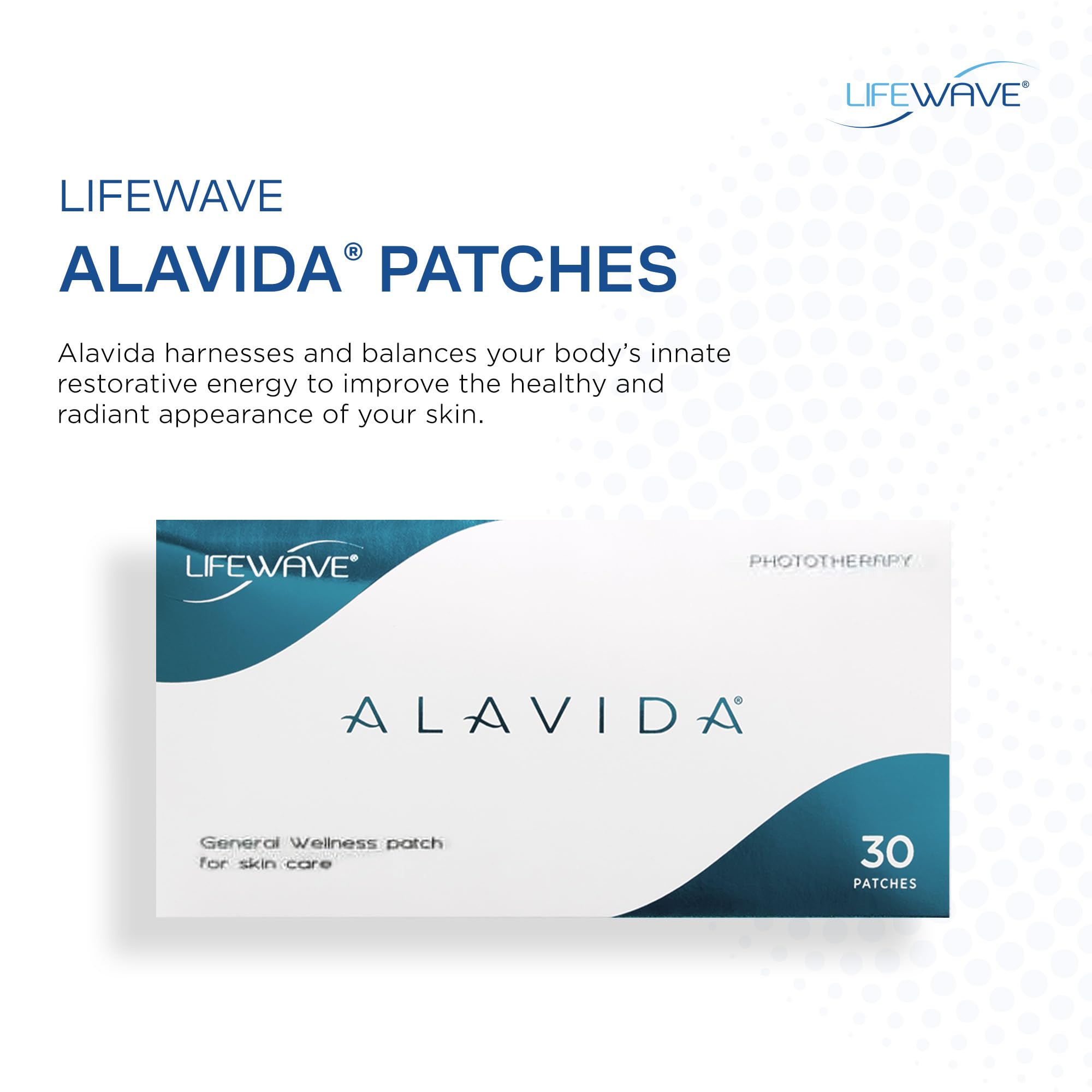 Lifewave Patches (30 Count) - Alavida Patches - Alavida Skincare