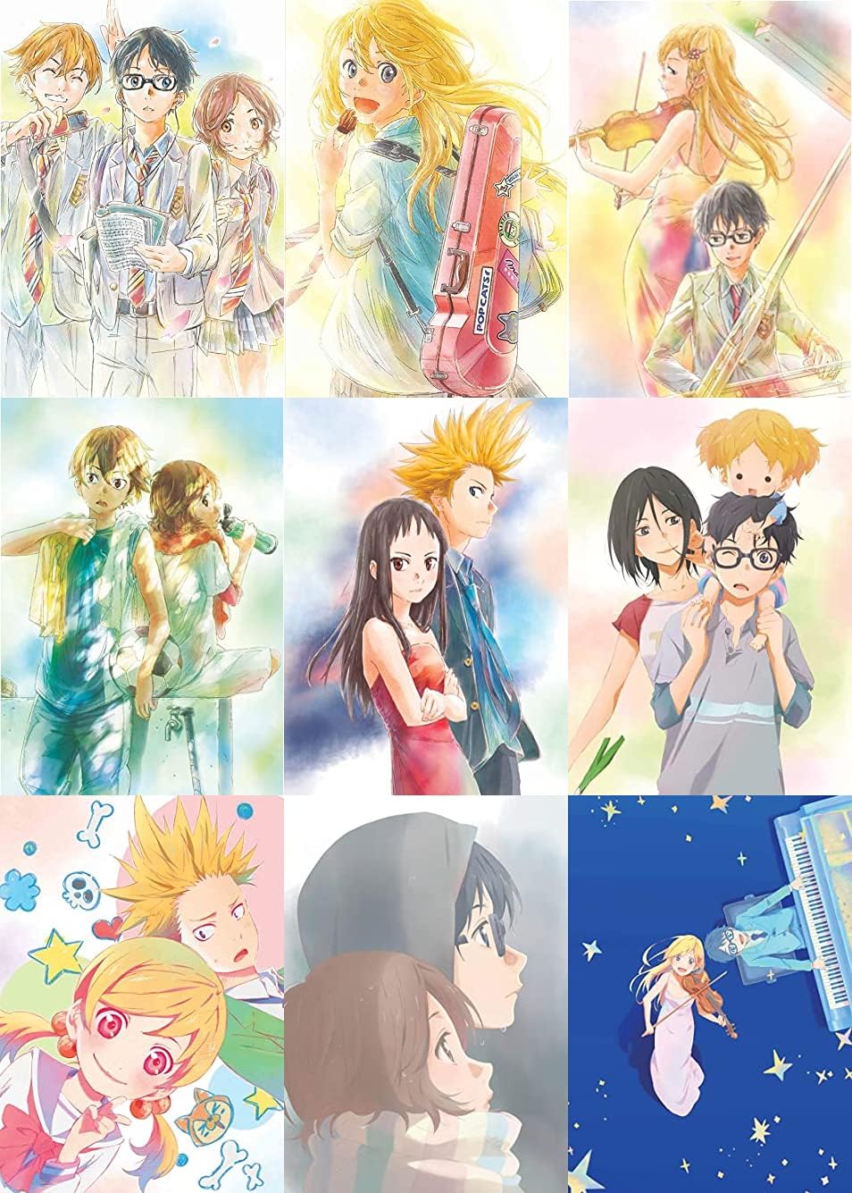 Amazon.co.jp: 四月は君の嘘 【完全生産限定版】 全9巻セット