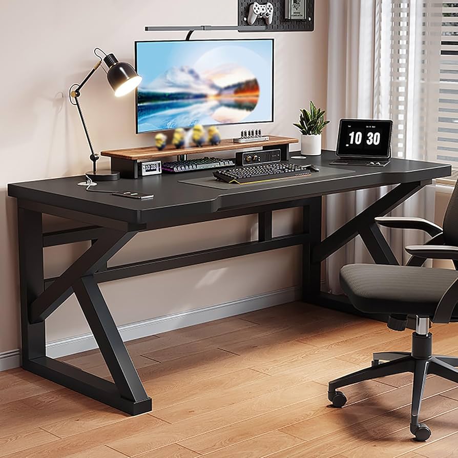 Amazon.co.jp: Hoixin パソコンデスク 勉強机 ゲーミングデスク 幅80