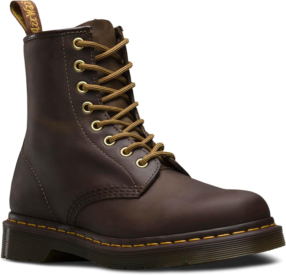 Amazon | Dr. Martens ユニ 1460 クレイジーホースレザーブーツ
