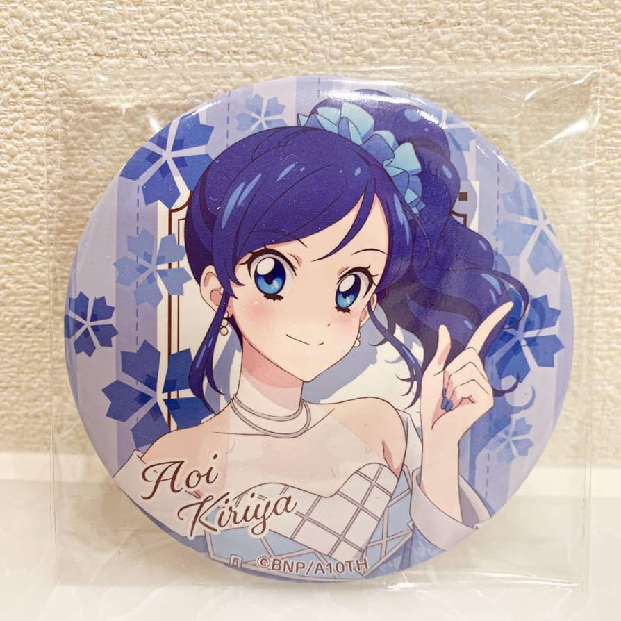 Amazon.co.jp: 劇場版アイカツ ソレイユ ユニット 缶バッジ 霧矢あおい
