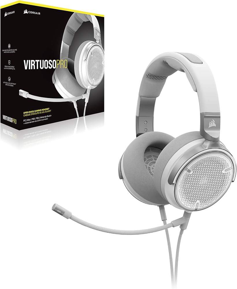 Amazon.co.jp: CORSAIR VIRTUOSO PRO ゲーミングヘッドセット マイク