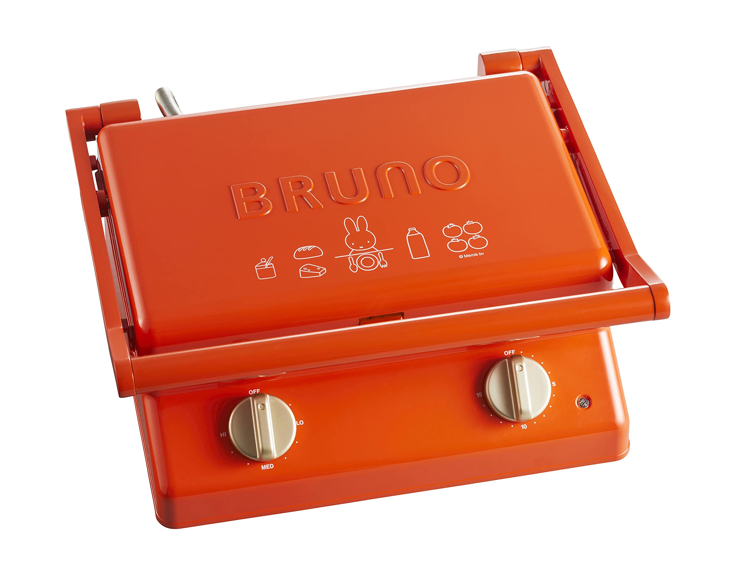 Amazon | [ブルーノ]BRUNO miffy グリルサンドメーカー ダブル BOE089