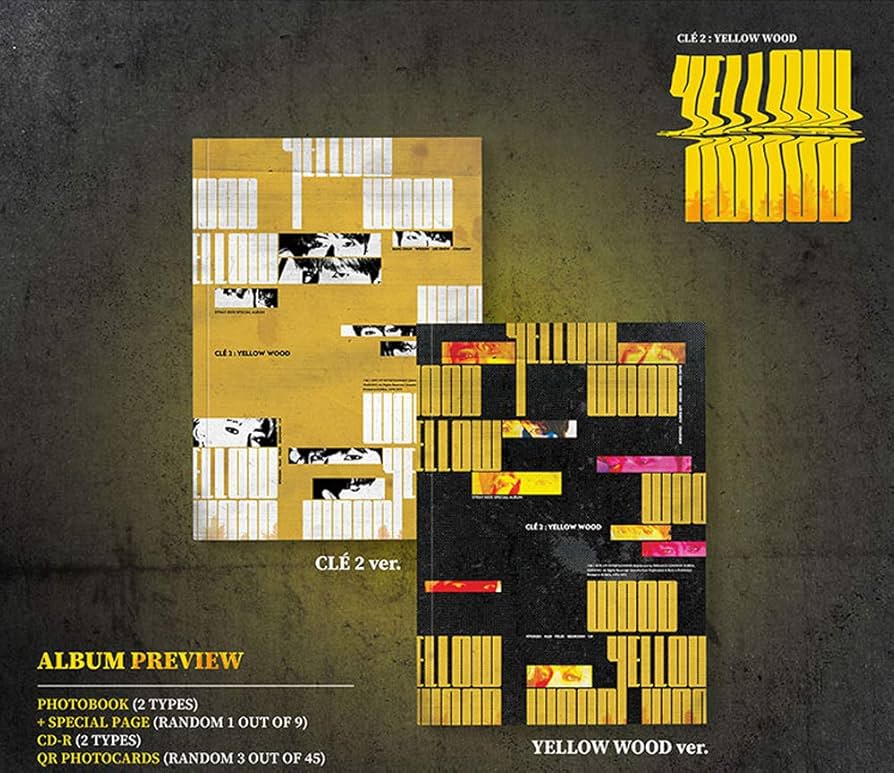 Amazon.com: STRAY KIDS Special Album - CLE 2 : Yellow Wood (Clé 2