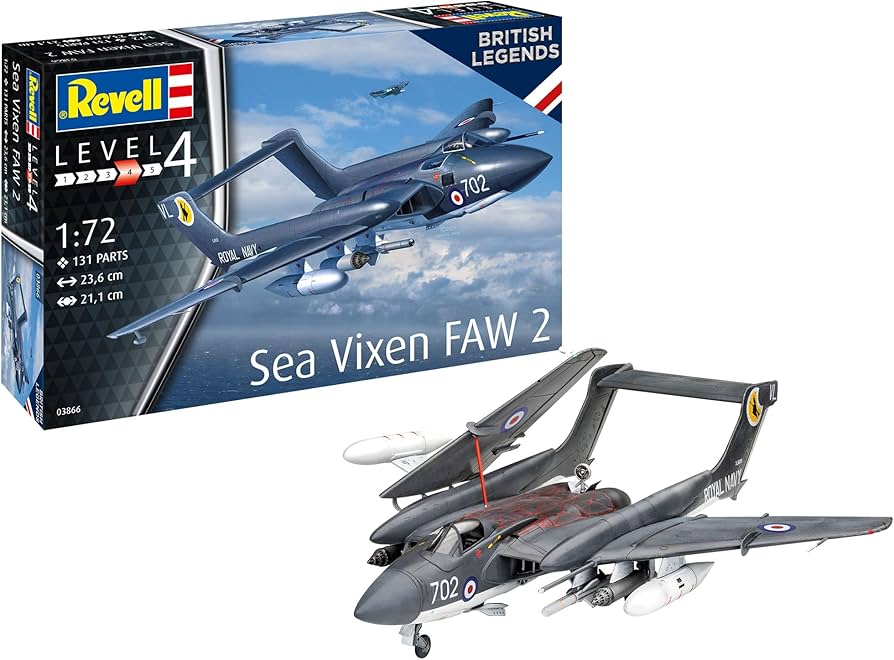 Amazon | ドイツレベル 1/72 イギリス海軍 シービクセン FAW2 70周年