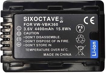 Amazon | str パナソニック VW-VBK360-K VW-VBK360 互換バッテリー