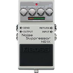 MXR M-135 SMART GATE - 3つのモードを切り替え可能なノイズゲート