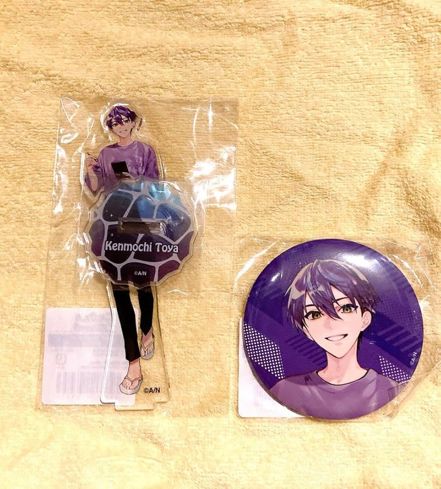 Amazon.co.jp: スイパラ コラボ 海の家 剣持 アクスタ 缶バッジ 江ノ島