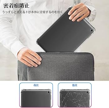Amazon.co.jp: Fire HD 10 (2023 第13世代) 用 ケース 透明カバー