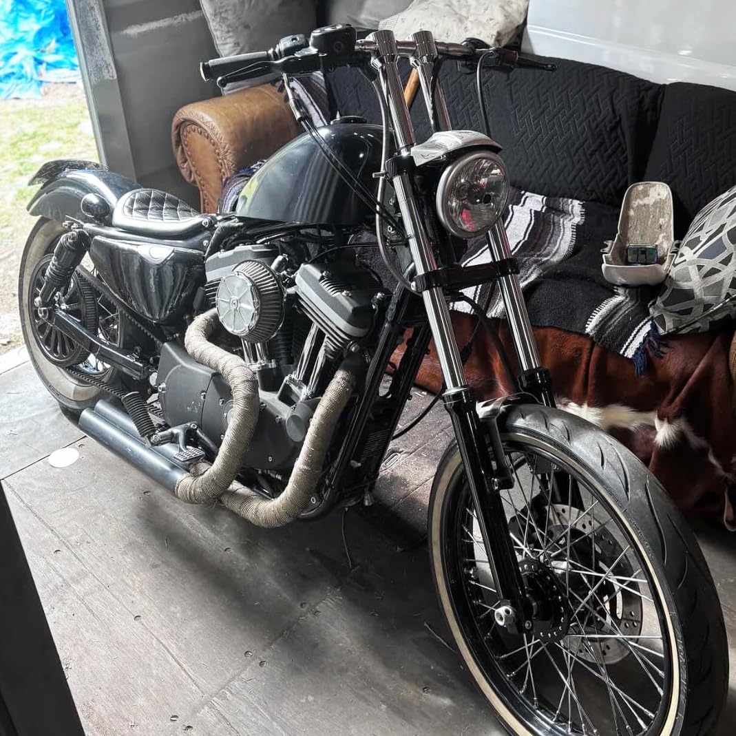 Amazon | フォークチューブ 7.6 cm エクステンション 39mm ハーレー