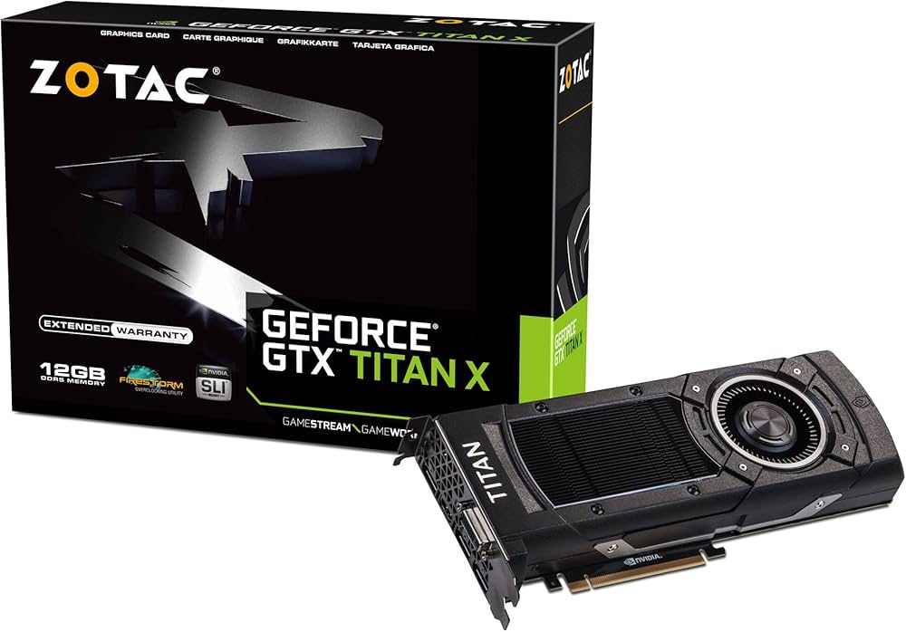Amazon | ZOTAC GeForce GTX TITAN X グラフィックスボード VD5715 ZT