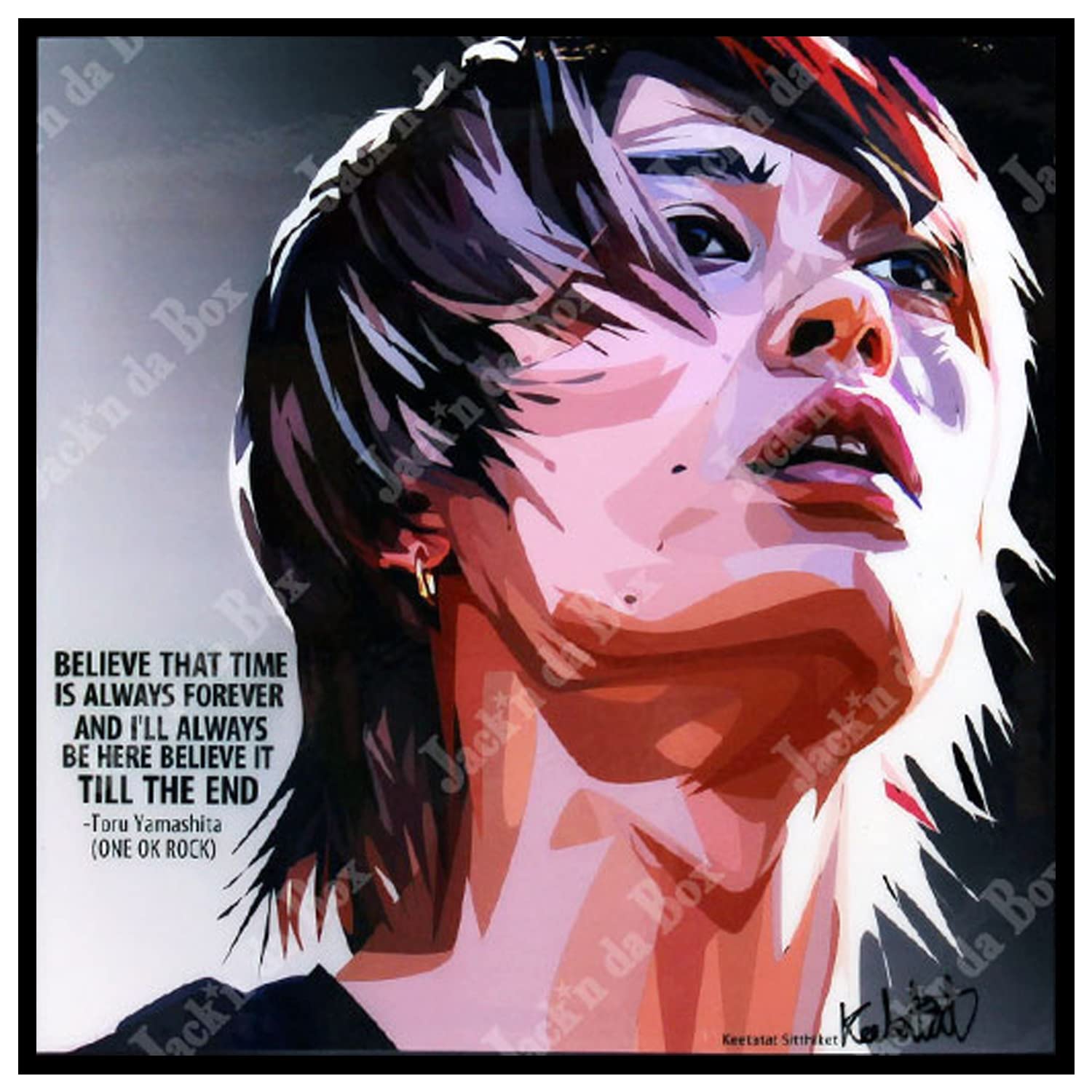 Amazon.co.jp: ONE OK ROCK ワンオクロック Toru バンド 装飾