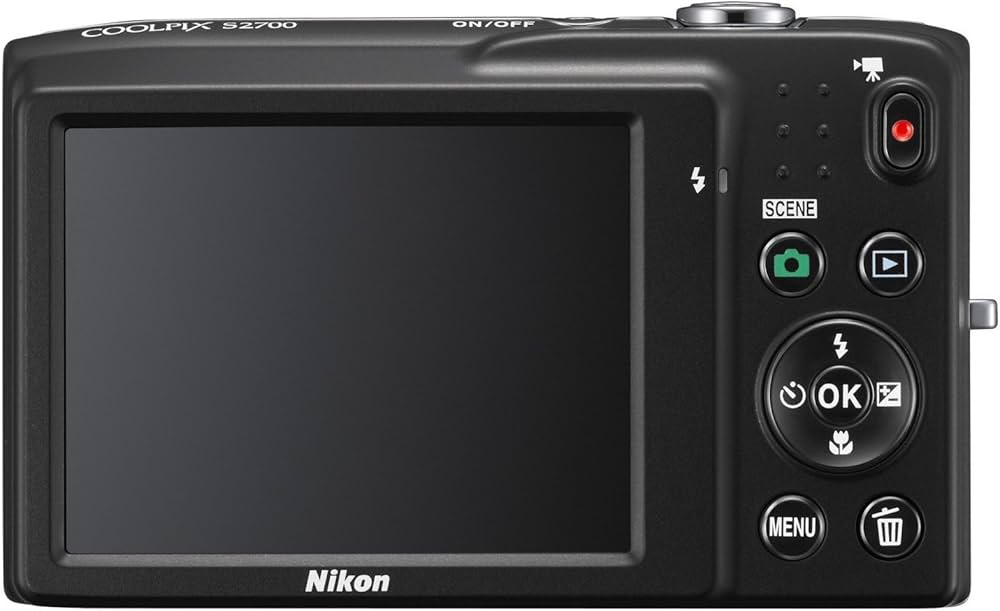 Nikon Coolpix S2700 dijital kamera (16 MP, 6 kat opt. Zoom, 6,7 cm