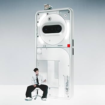 Nothing Phone (3a) 128GB - Smartphone with 32MP Front Camera, 30x