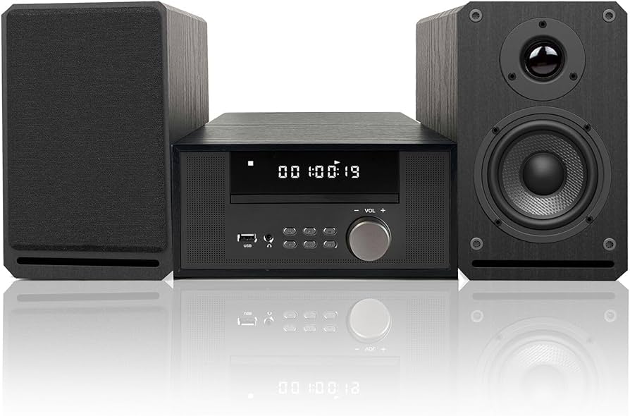 Amazon.co.jp: LONPOO CDプレーヤー 100W コンパクトコンポーネント