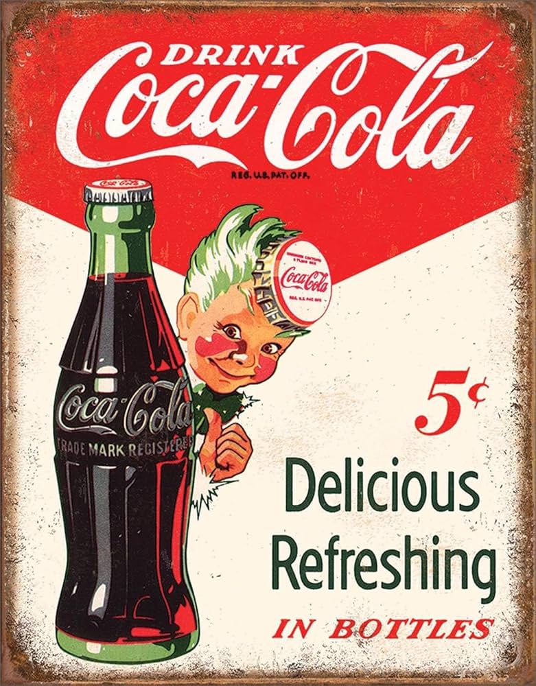 Amazon.co.jp: アメリカン雑貨レトロなコカ・コーラの装飾20 センチ