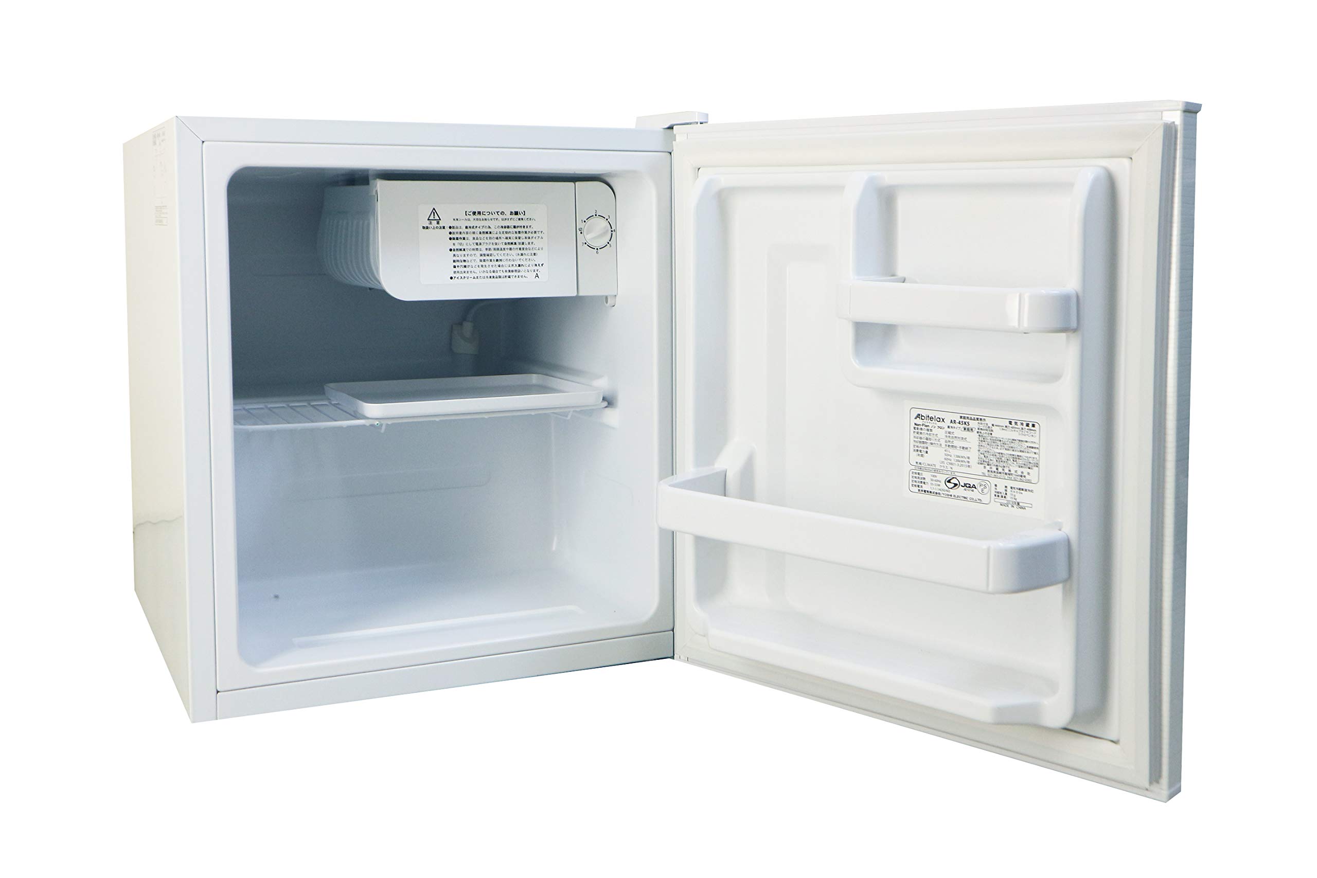 Abitelax AR-45KS 冷蔵庫 ホワイト サイコロ型 2022年製 1ドア冷蔵庫
