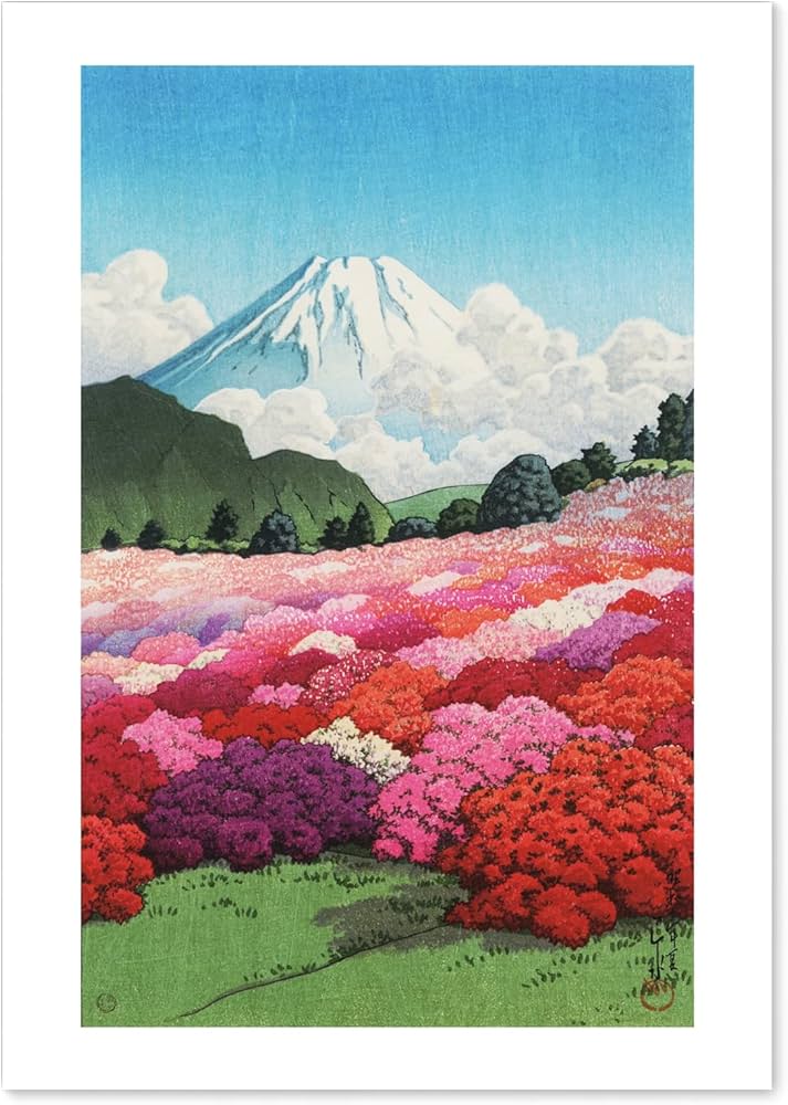 Amazon.co.jp: ポスター A3サイズ 絵画 (日本製) 日本画 インテリア