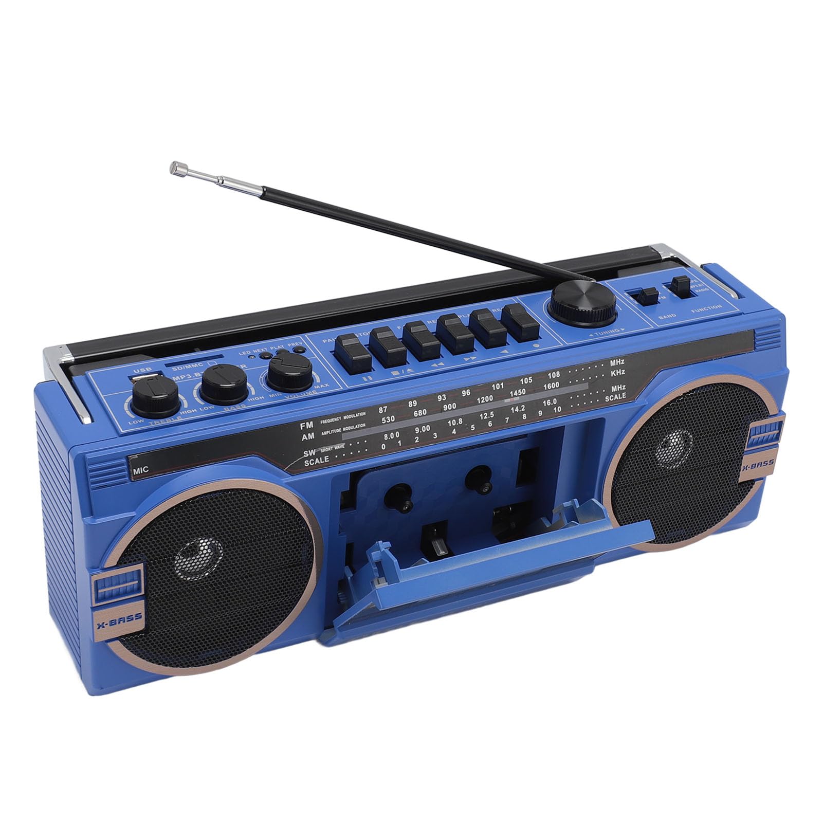 Heayzoki Portable Cassette Player, Retro Blueooth , AM FM SW Radio