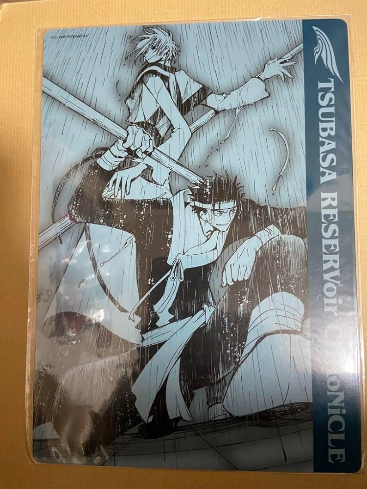 Amazon.co.jp: ツバサ クロニクル 下敷き CLAMP ファイ 黒鋼 : 文房具