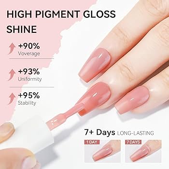 Amazon.com : MIZHSE Nail Polish Set: 6 Classic Nude Colors