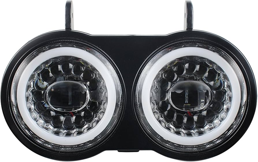 Amazon | KUQIQI Buell XB LEDヘッドライト オートバイプロジェクター