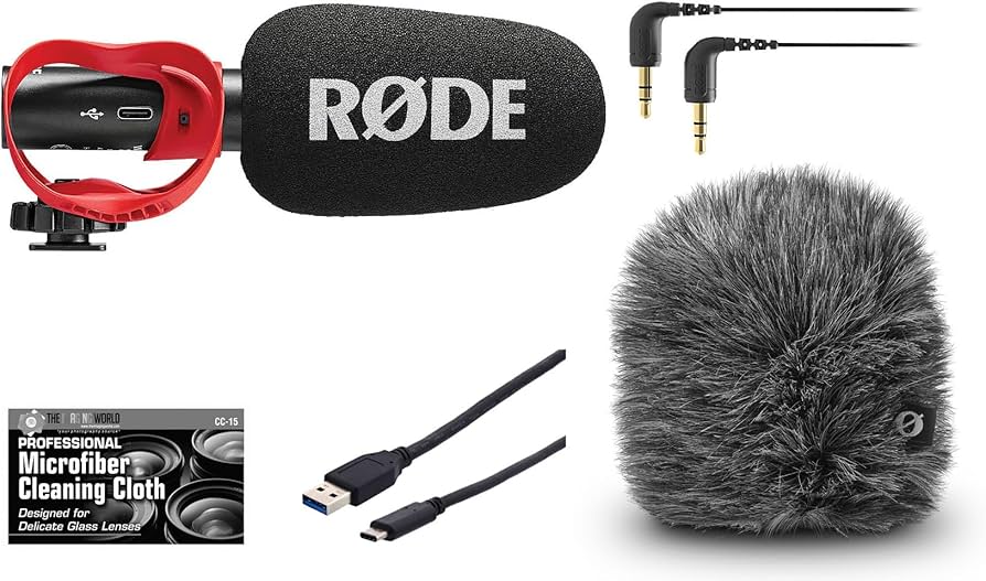 Amazon.com: Rode VideoMic GO II-H On-Camera Shotgun Microphone and