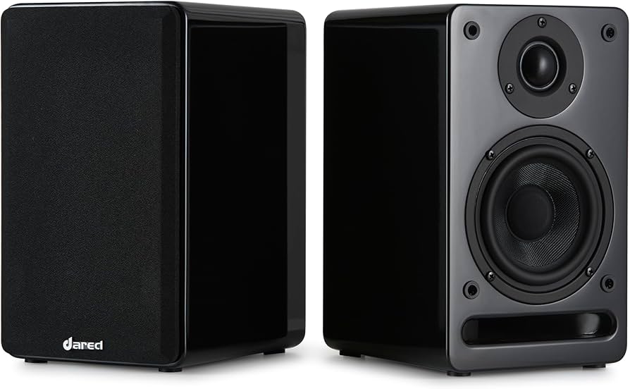 Amazon.com: Dared SP02 Passive Bookshelf Speakers: 2-Way Design