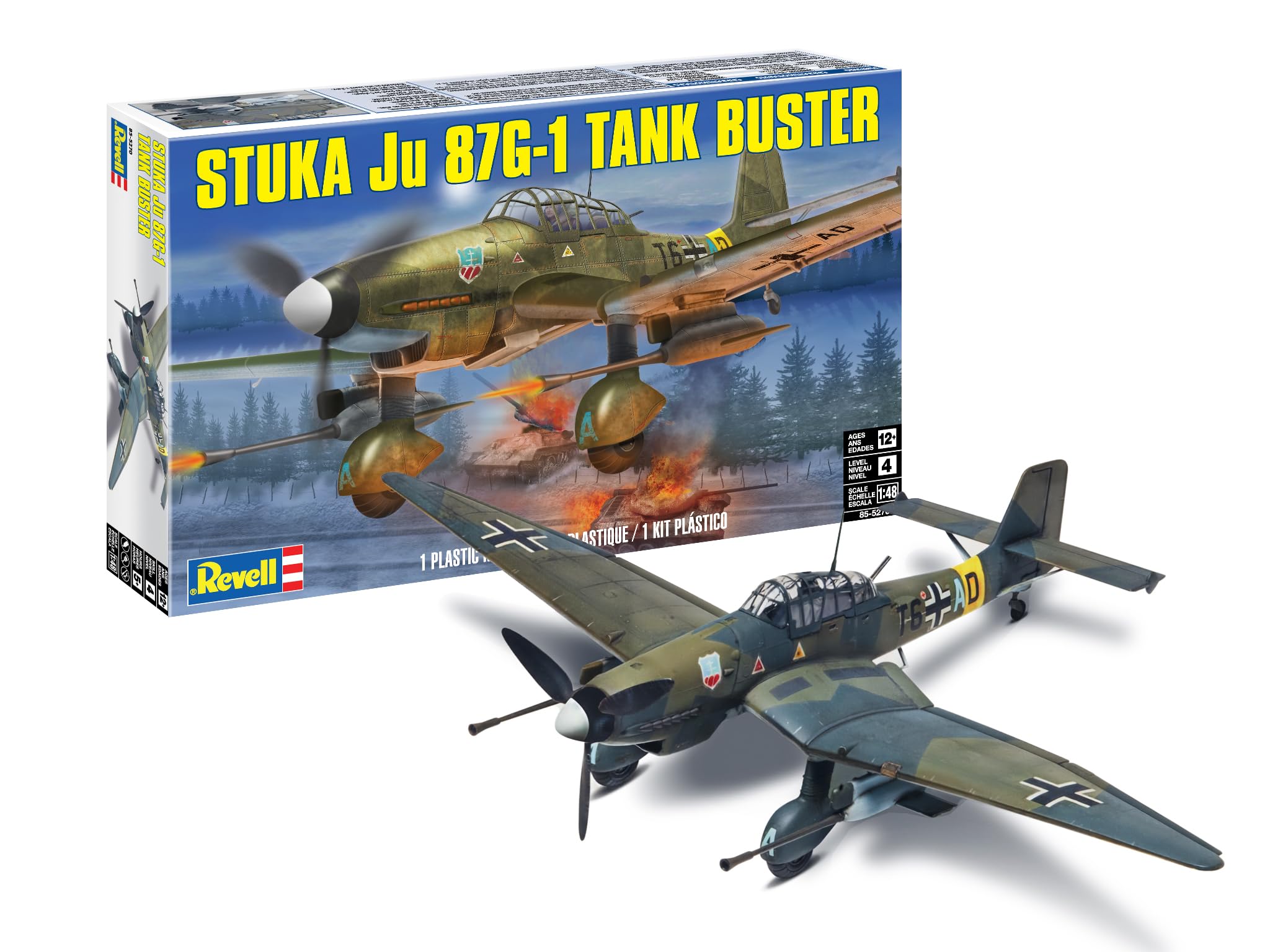 Amazon | アメリカレベル 1/48 ドイツ空軍 Ju87G-1 スツーカ