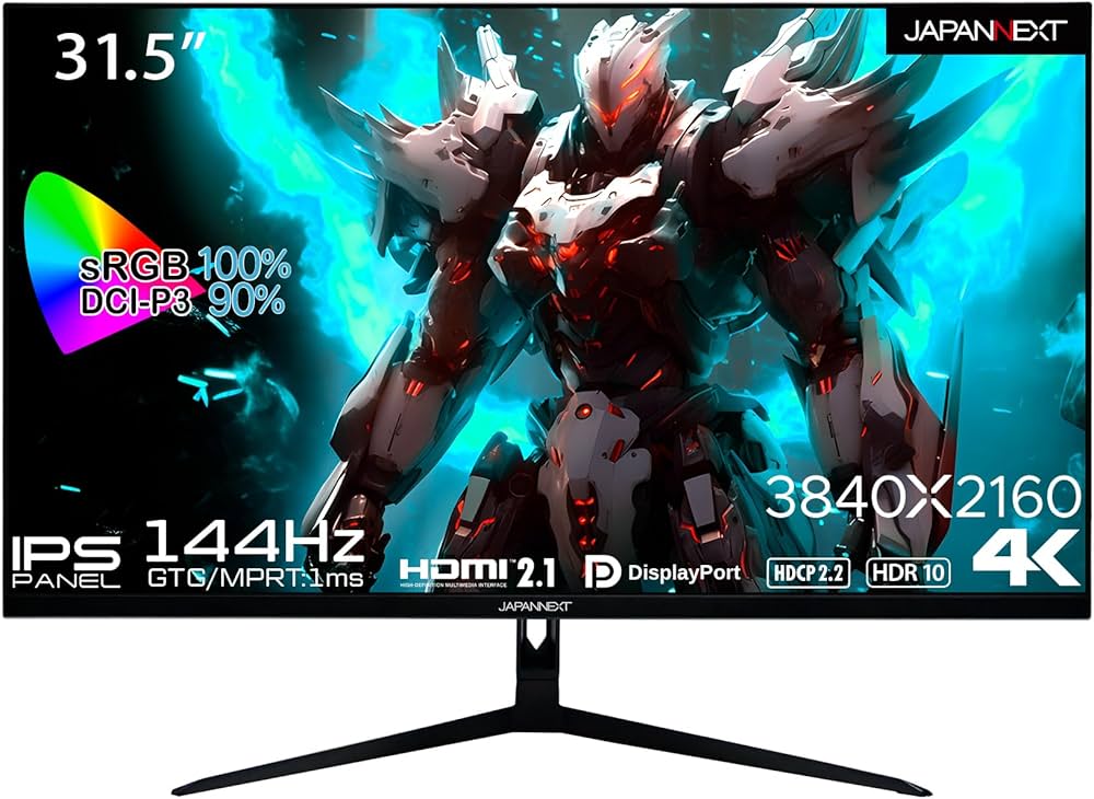 Amazon.co.jp: JAPANNEXT 31.5 inch IPS Panel, 4K (3840x2160