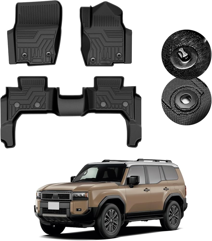 Amazon | GIMUYA トヨタ 新型 ランドクルーザー 250系 フロアマット 3D