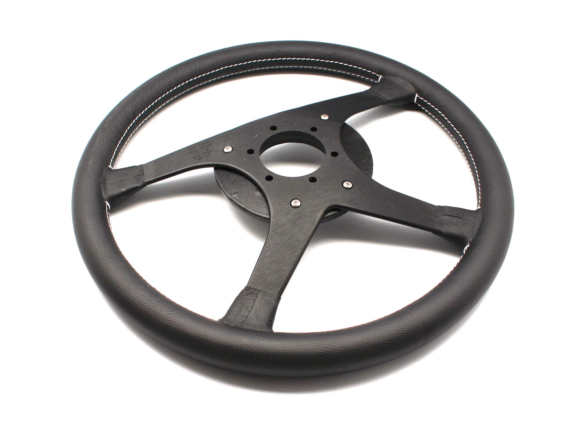 Amazon | ALPINA MOMO ハンドルカバー 4本スポークブラックレザー