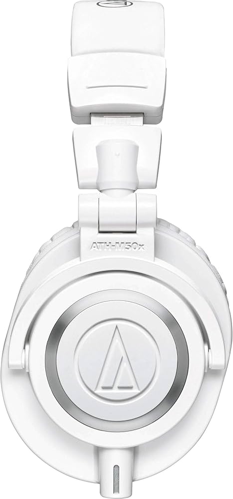 Audio Technica ATH-M50XWH Headphones - White : Audio-Technica