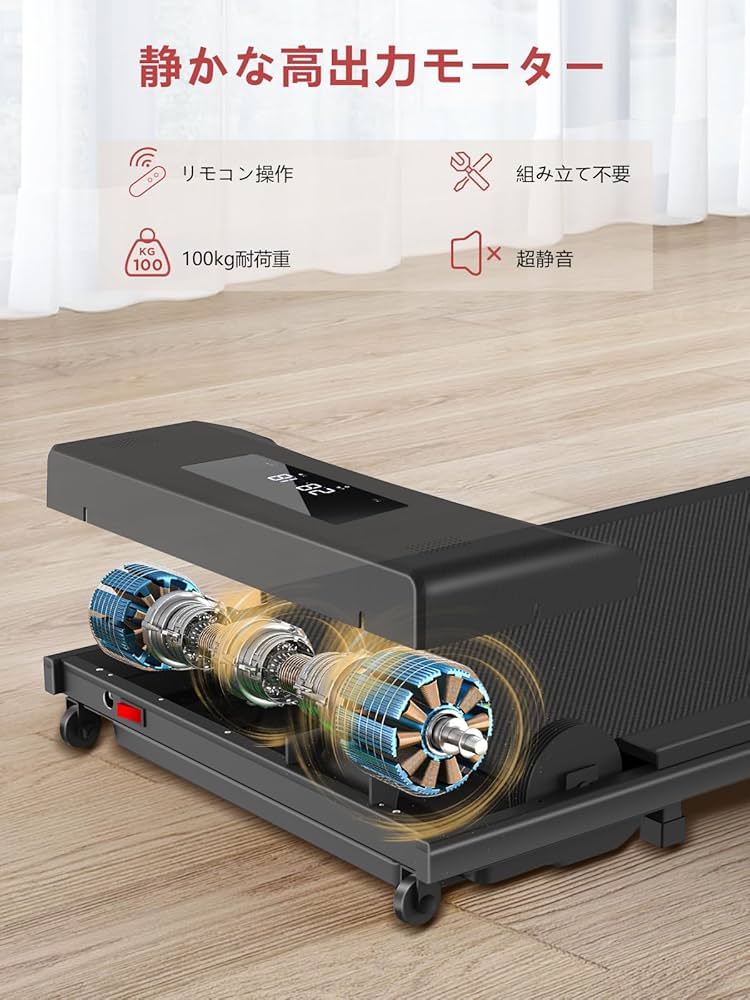 Amazon | Tvdugim ルームランナー 家庭用 ウォーキングマシン 電動