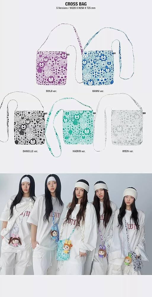 Amazon.com: (Cross Bag) NEWJEANS SUPERNATURAL Album NJ X MURAKAMI