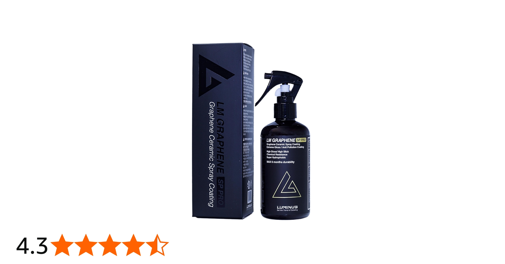 Amazon.co.jp: [ルミナス]LUMINUS LMグラフェン SP PRO 250ml 高耐薬品