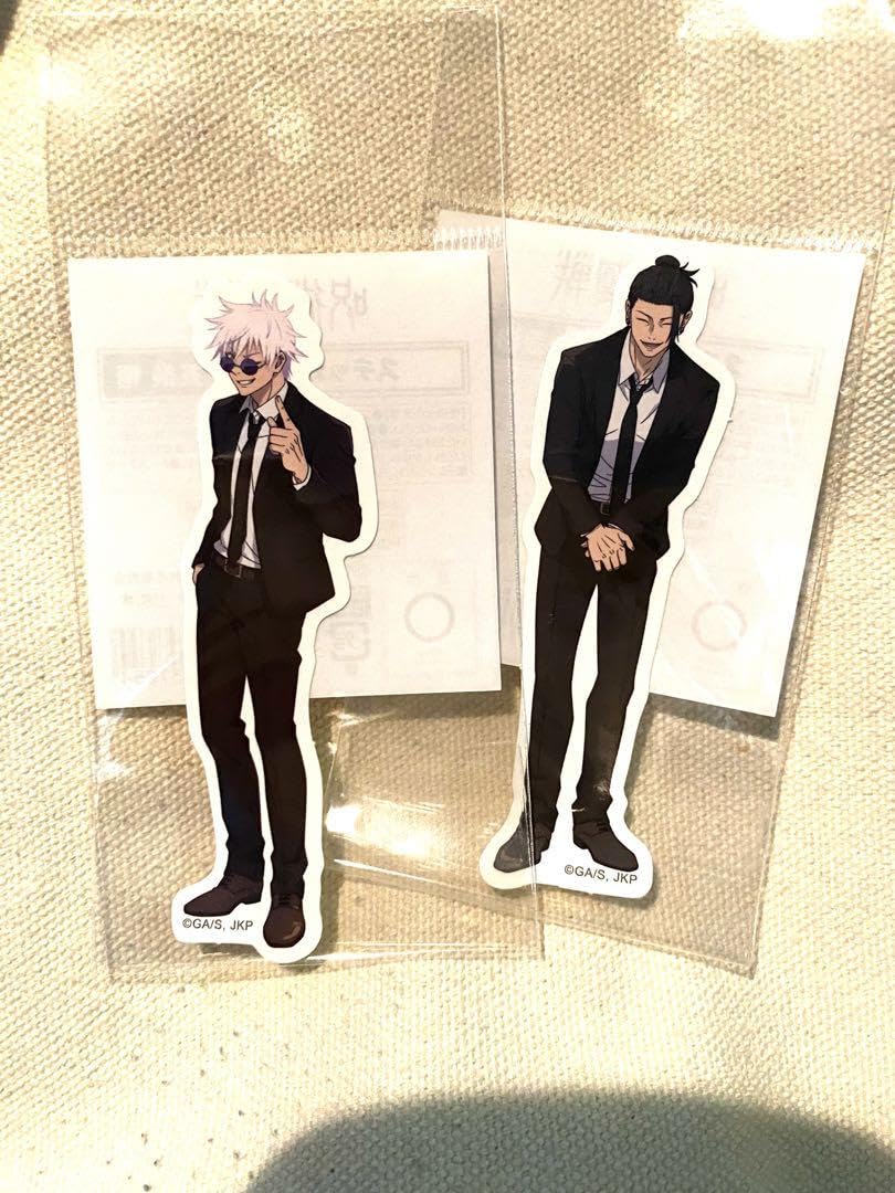 Amazon.co.jp: 呪術廻戦 五条悟 夏油傑 スーツ ステッカー 払ったれ