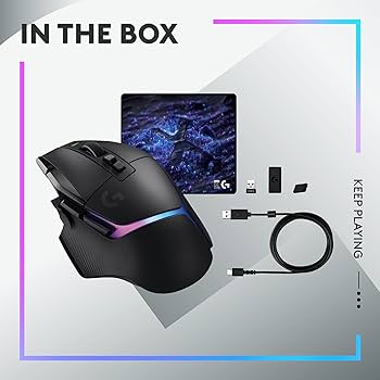Amazon.com: Logitech G502 X PLUS LIGHTSPEED Wireless RGB Gaming