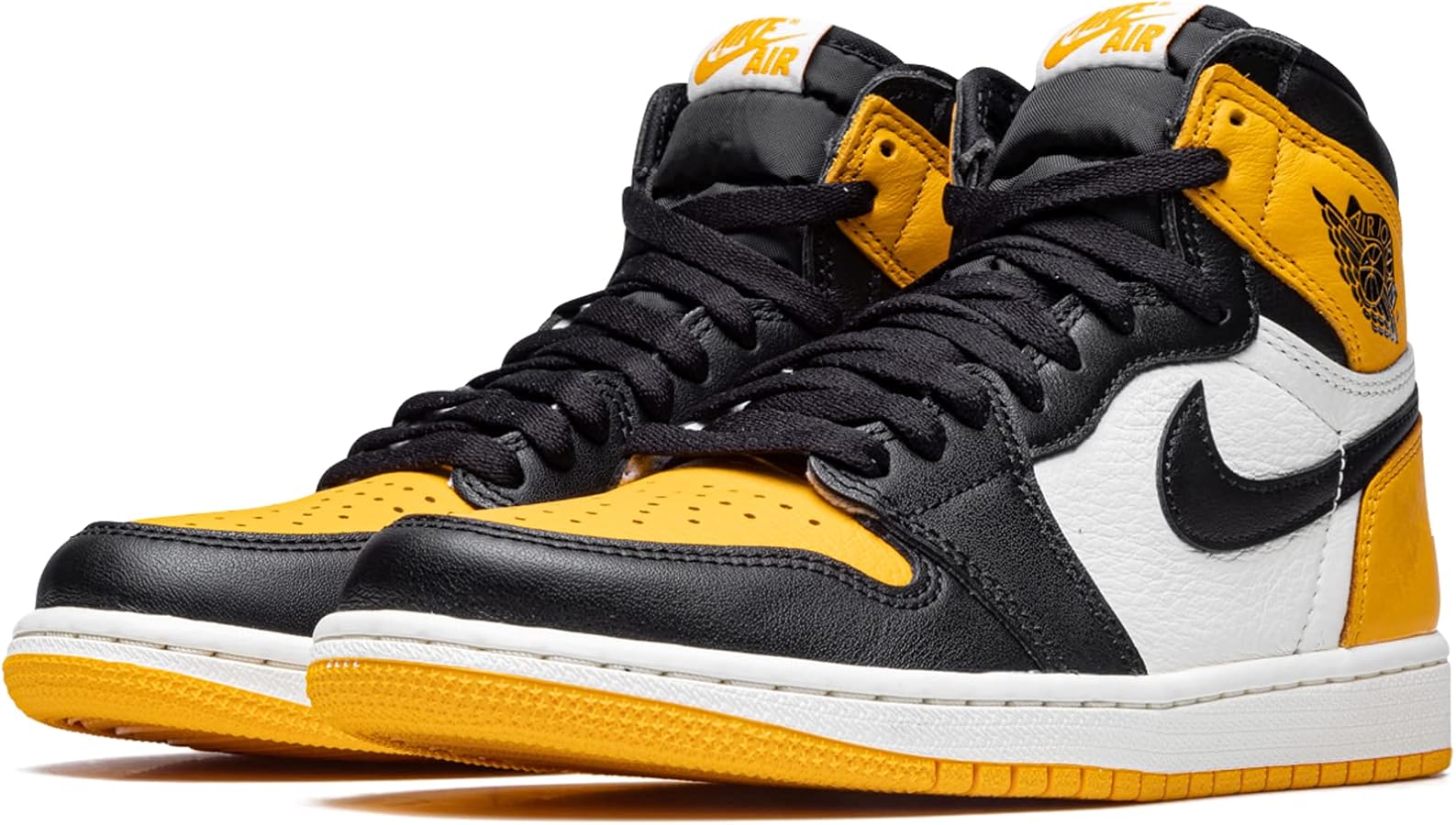 Amazon.com | Jordan Mens Air 1 High OG 555088 711 Taxi - Size 14