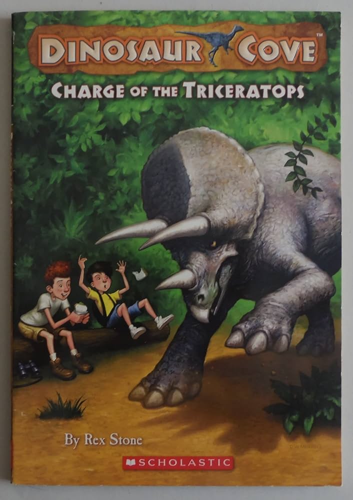 Dinosaur Cove #2: Charge of the Triceratops: Stone, Rex