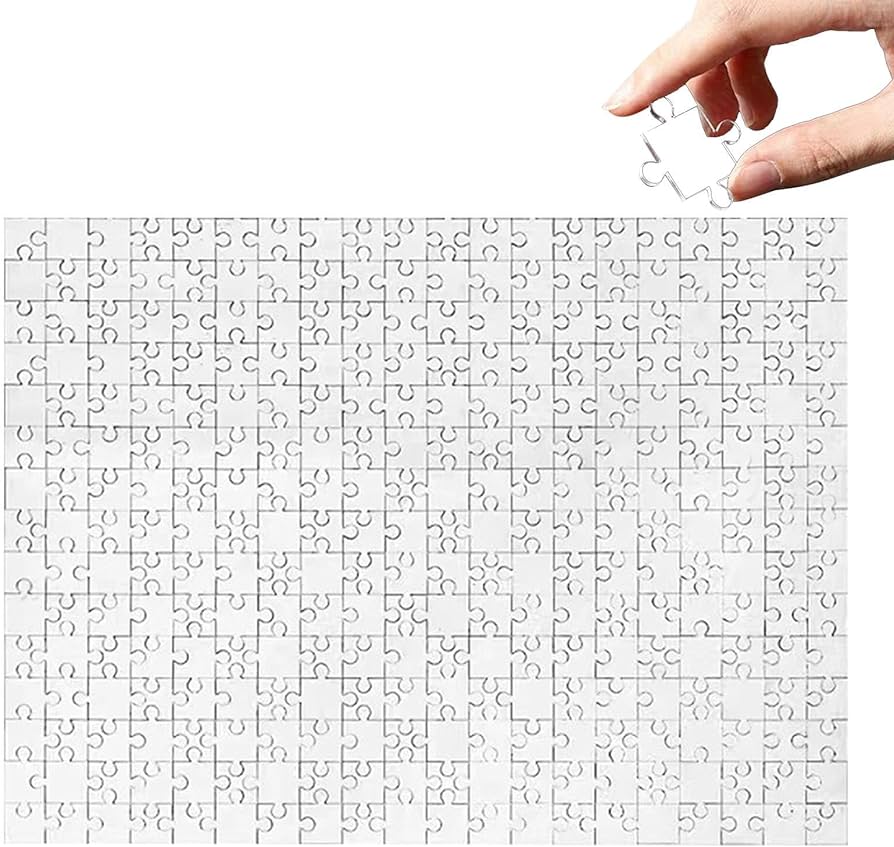 Amazon | Wezalget クリアアクリルパズル 大人用 | クリア