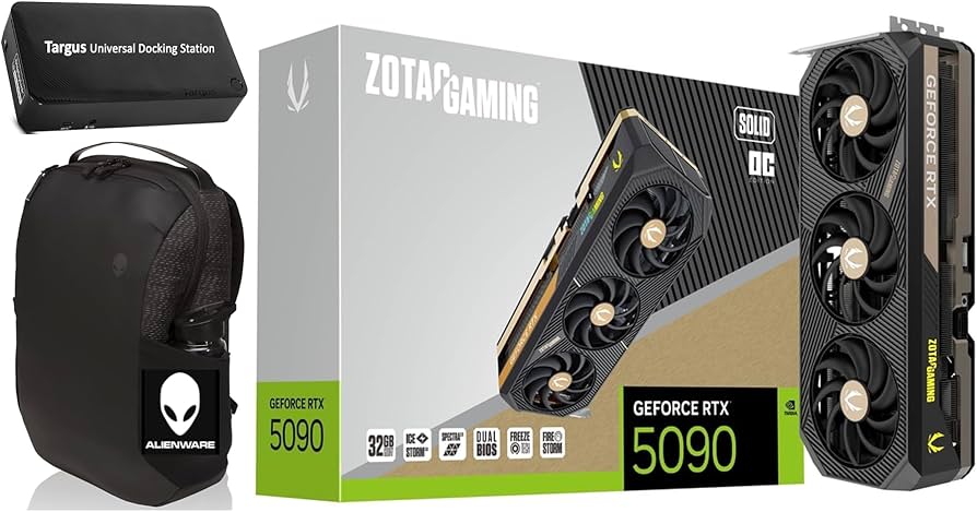 Amazon.com: ZOTAC Gaming GeForce RTX 5090 Solid OC 32GB GDDR7