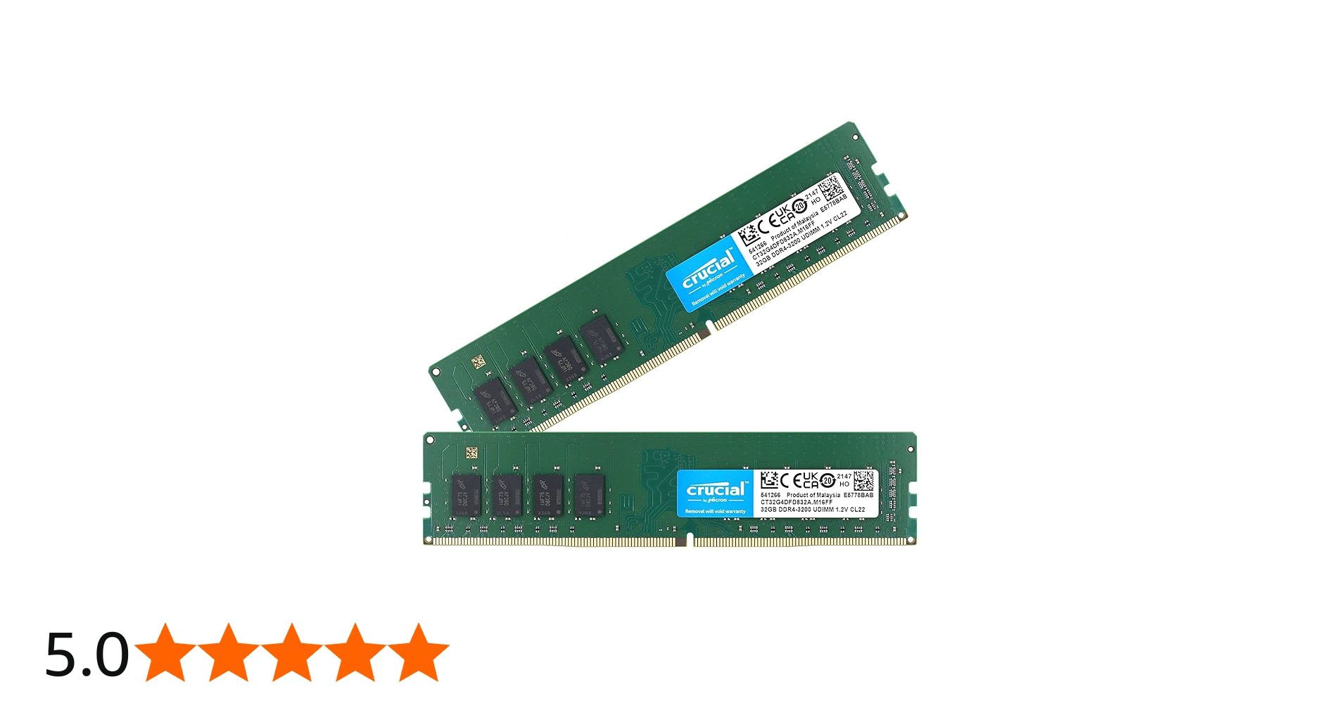 Amazon.co.jp: Crucial デスクトップメモリ PC4-25600(DDR4-3200) 64GB